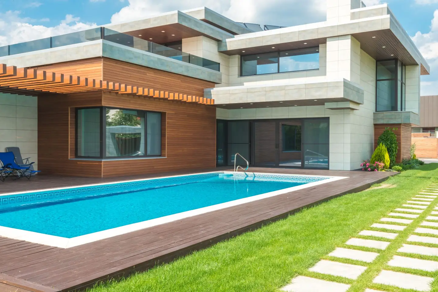 Swimming pool built in Triangle Flat, NSW